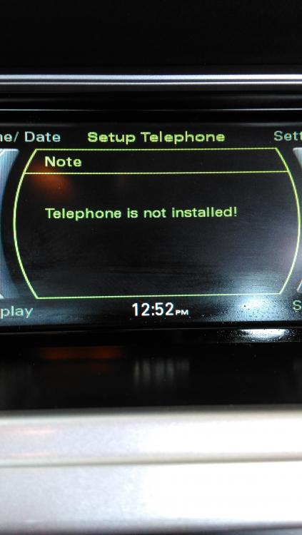 Bluetooth audi online a4 2012