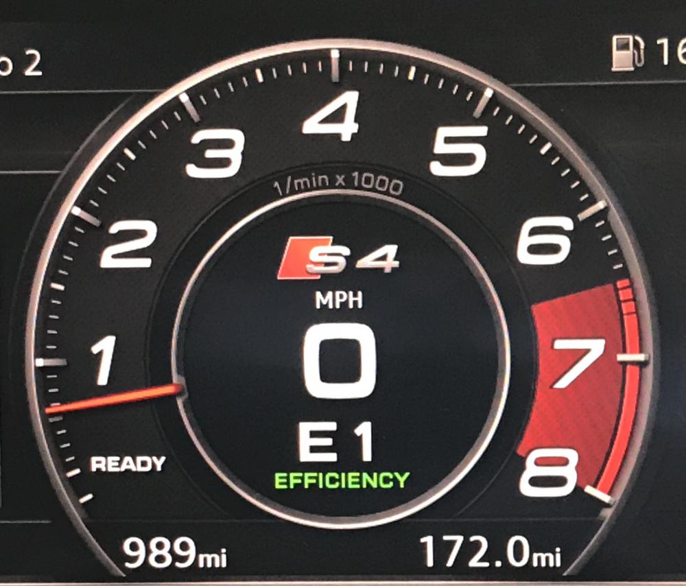 Режим efficiency audi