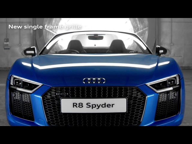 More information about "Video: The Audi R8 Spyder: Vital statistics"