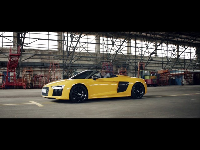 More information about "Video: The Audi R8 Spyder: Breathtaking performance"