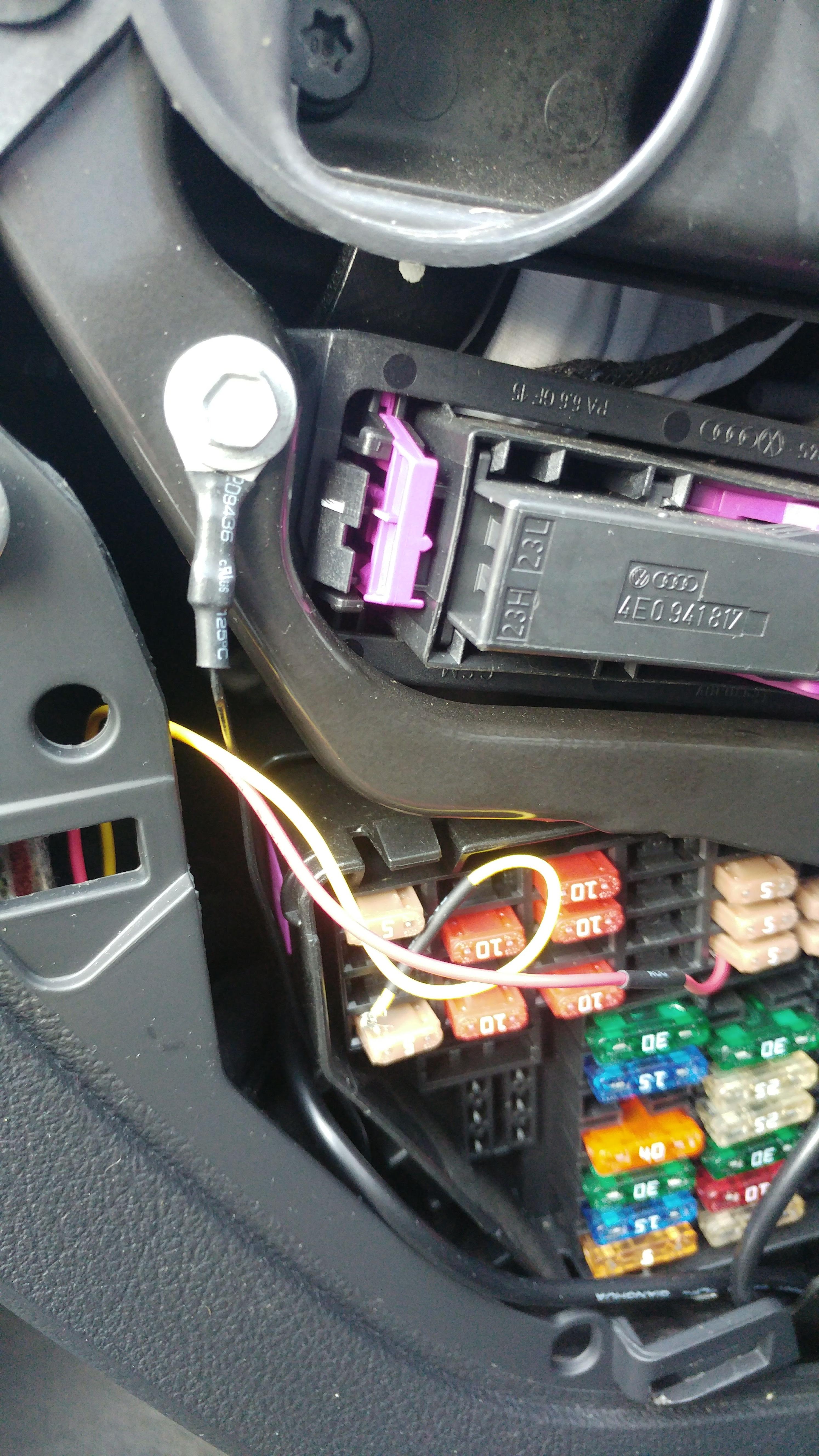 Audi A6 G Box Fuse