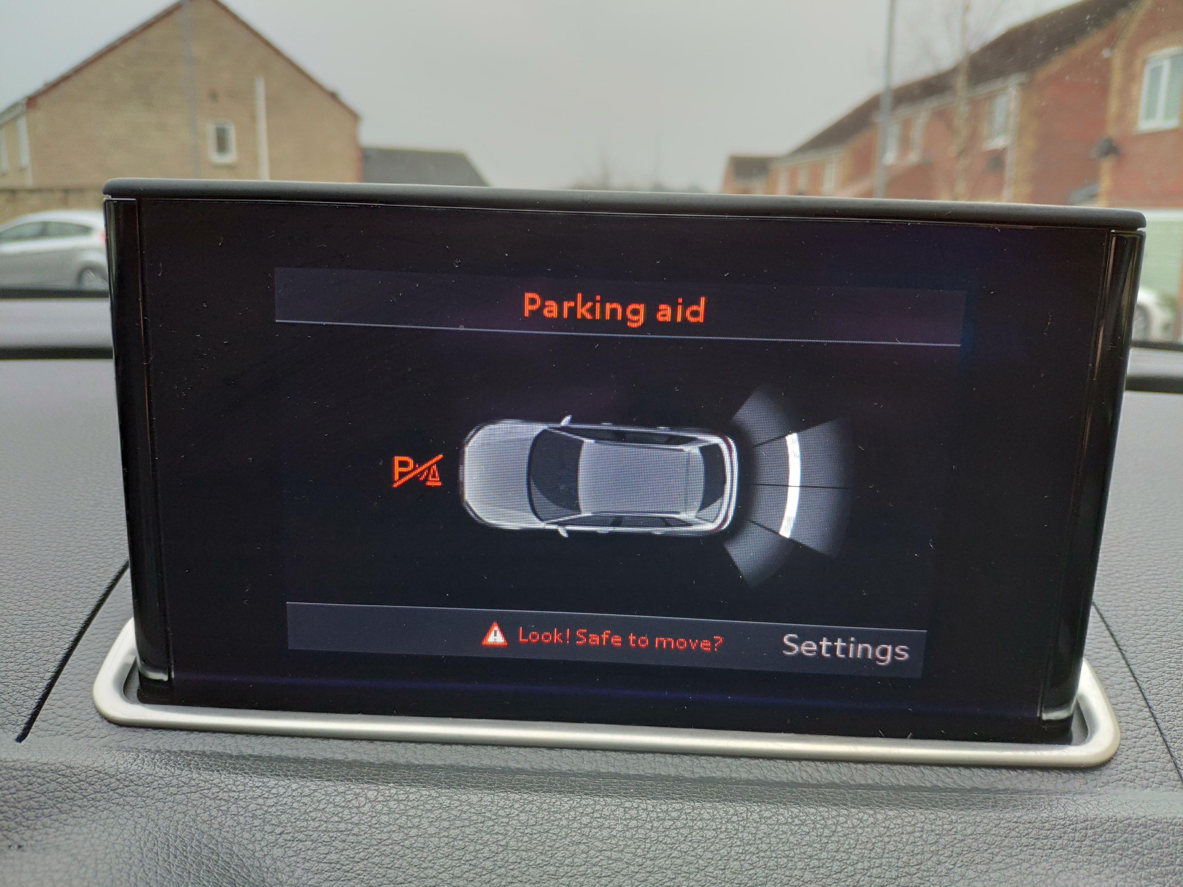Front parking sensors constantly alerting me and not working