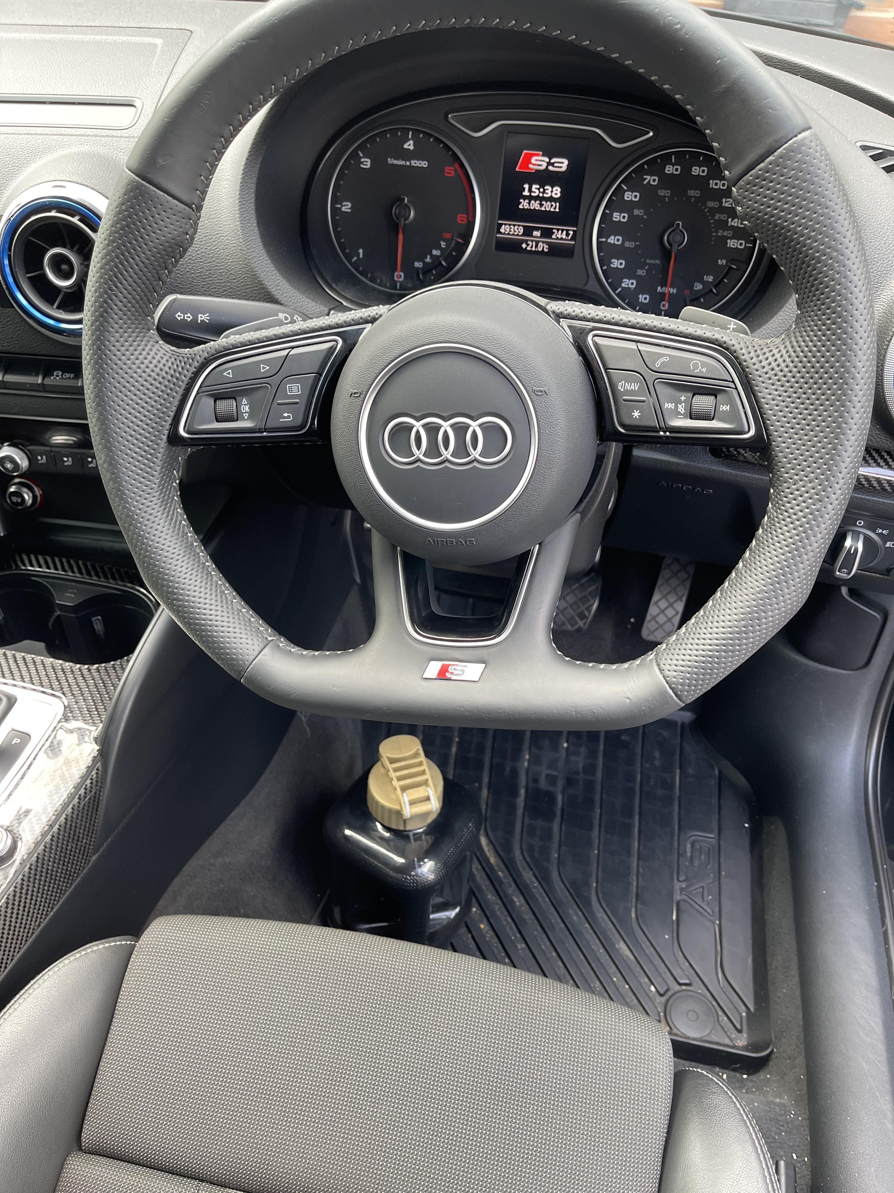 Audi s3 clearance steering wheel