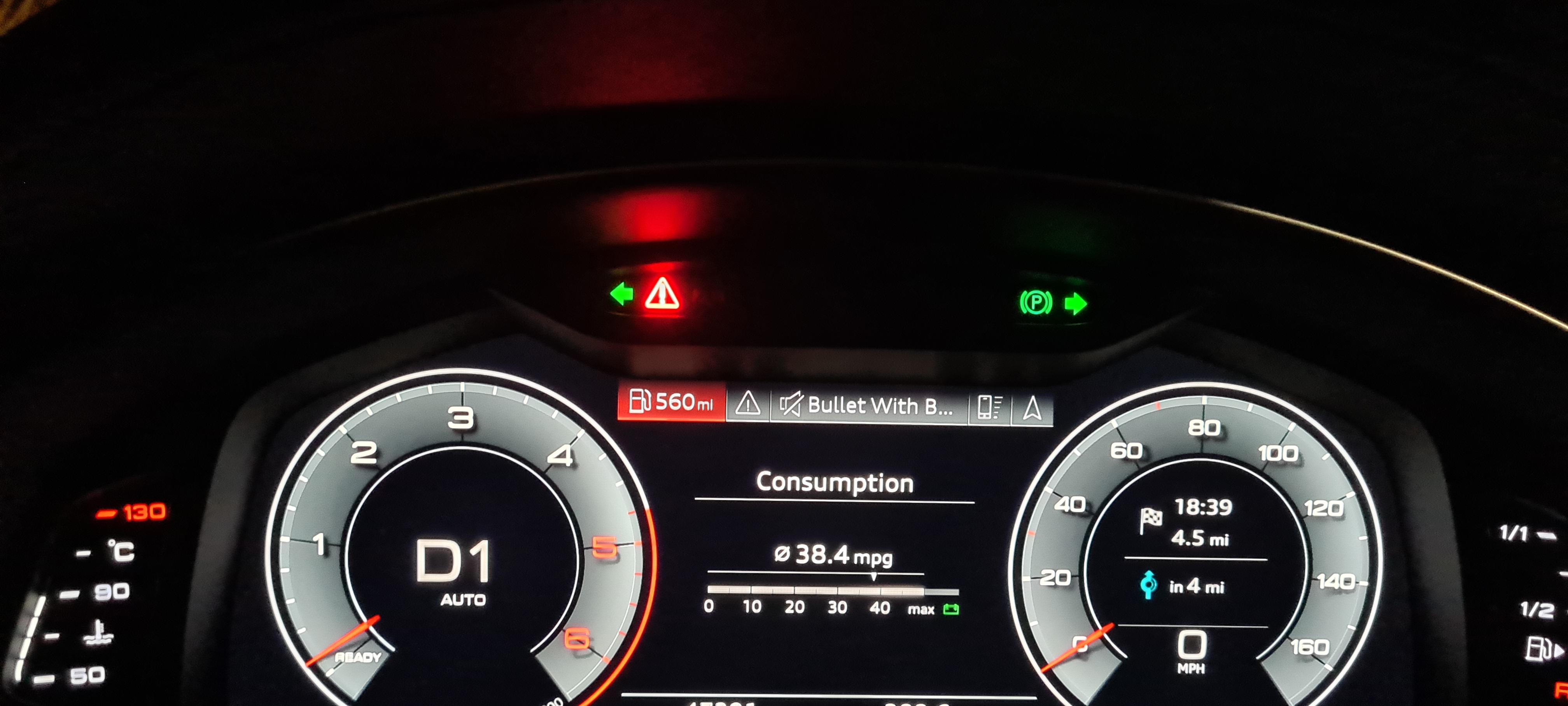 Drive System Fault Audi