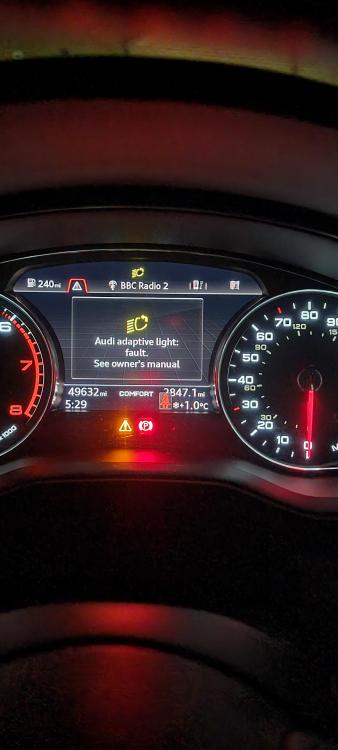 Audi adaptive light