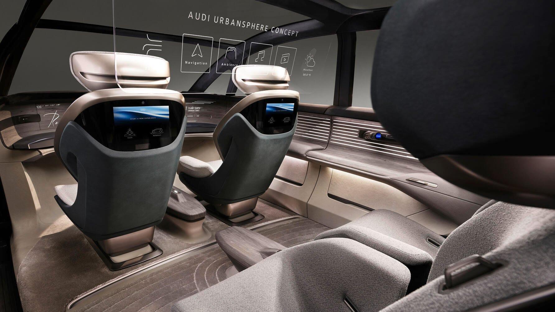The Audi urbansphere concept is a giant MPV designed for China - Audi ...