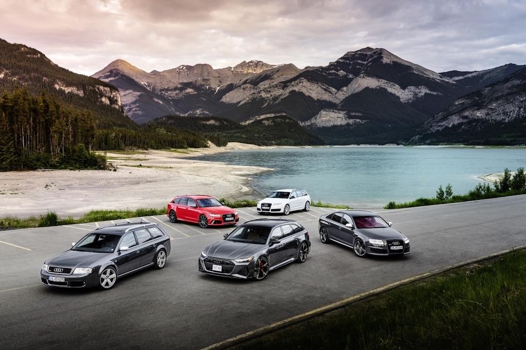 20 years, four generations - Audi RS 6: Superior performance with an everyday look